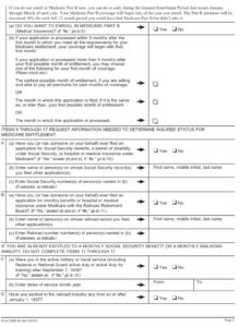 Cms 3427 Form.pdf CMS 43 – APPLICATION FOR HOSPITAL INSURANCE BENEFITS FOR INDIVIDUALS ...
