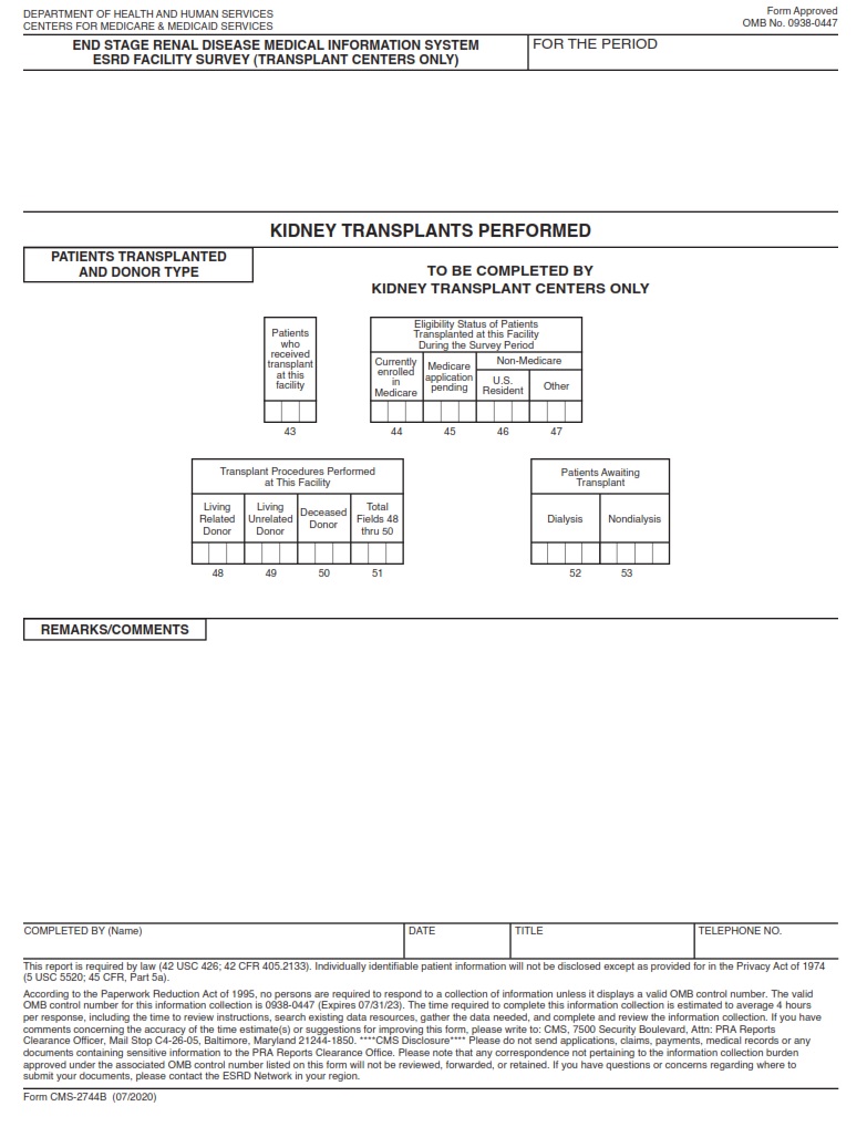 CMS 2744B - Page 1