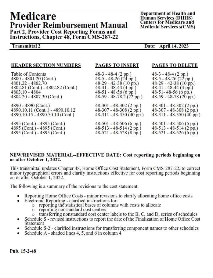 CMS 287 - Page 1