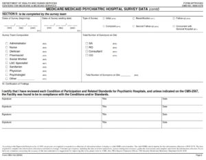 Cms 672 Form.pdf CMS 724 – Medicare/Medicaid Psychiatric Hospital Survey Data | CMS Forms