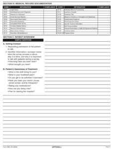CMS 725 – Surveyor Worksheet for Psychiatric Hospital Review:Two ...