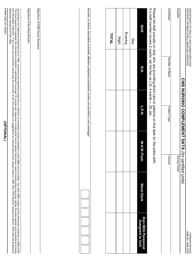 CMS 727 - Page 1